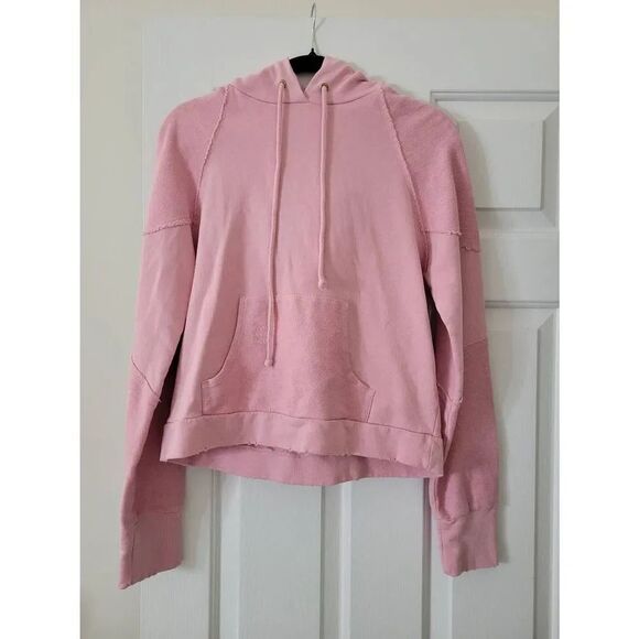 LoveShackFancy pink hoodie S NWOT - Picture 1 of 8